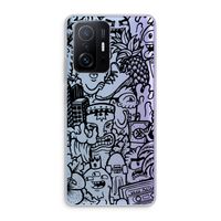 Vexx Black Mixtape: Xiaomi 11T Pro Transparant Hoesje