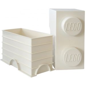 Room Copenhagen LEGO Storage Brick 2 Wit opbergdoos