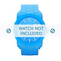 Horlogeband Diesel DZ1571 Silicoon Blauw 23mm
