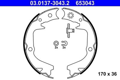 Remschoenset 03013730432