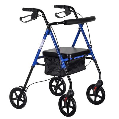 Lichtgewicht aluminium vierwiel revalidatie rollator CH100AM
