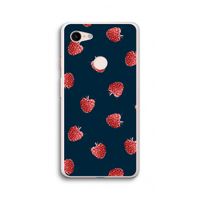 Framboosjes: Google Pixel 3 XL Transparant Hoesje Framboosjes: Google Pixel 3 XL Transparant Hoesje