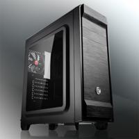 Raijintek ARCADIA II Midi-tower PC-behuizing, Gaming-behuizing Zwart 1 voorgeïnstalleerde ventilator, Zijvenster, Stoffilter - thumbnail