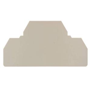 Weidmüller 1674730000-20 Afsluitplaat Beige 20 stuk(s)