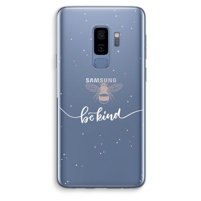 Be(e) kind: Samsung Galaxy S9 Plus Transparant Hoesje