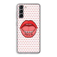Yolo Denise: Samsung Galaxy S21 Transparant Hoesje Yolo Denise: Samsung Galaxy S21 Transparant Hoesje