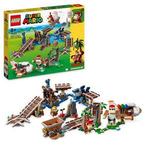 LEGO Super Mario uitbreidingsset Diddy Kongs mijnwagenrit 71425