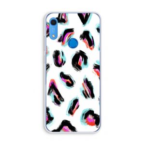 Cheetah color: Huawei Y6s Transparant Hoesje