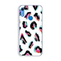Cheetah color: Huawei Y6s Transparant Hoesje