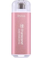 Transcend ESD300 512 GB USB Type-C 3.2 Gen 2 (3.1 Gen 2) Roze