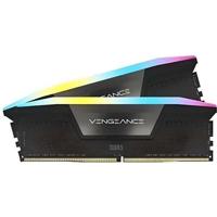 RAM - Corsair VEGEANCE RGB DDR5 - 32 GB 2x16GB Dimm - 5200MHz - non pufferico, 40-40-40-77, XMP 3.0, Black HeatSpreader, LED RGB, 1.25V