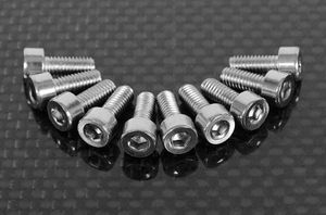 RC4WD Socket Head Cap Screws M4 X 10mm (10) (Z-S1308)