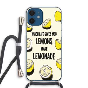 Lemonade: iPhone 12 Transparant Hoesje met koord