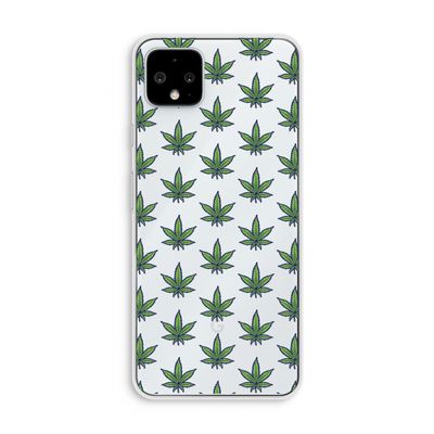 Weed: Pixel 4 XL Transparant Hoesje