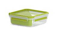 Emsa Clip & Go Brooddoos 0,85 L lunchbox Met inzetstuk in typische driehoekige vorm