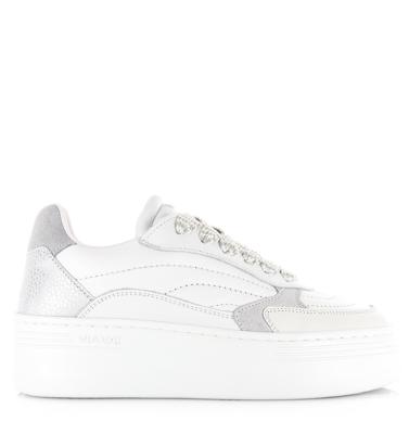VIA VAI - Isa Josie witte sneakers leer Leer Dames