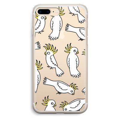 Papegaai: iPhone 7 Plus Transparant Hoesje