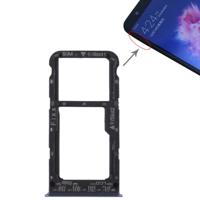 SIM-kaart lade + SIM-kaart lade/micro SD-kaart voor Huawei P Smart (Enjoy 7S) (blauw)
