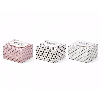 Snoep/bonbon doosjes - met stippen - 6x stuks - kleurenmix - bedankje/verjaardag