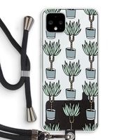 Boompje: Pixel 4 XL Transparant Hoesje met koord
