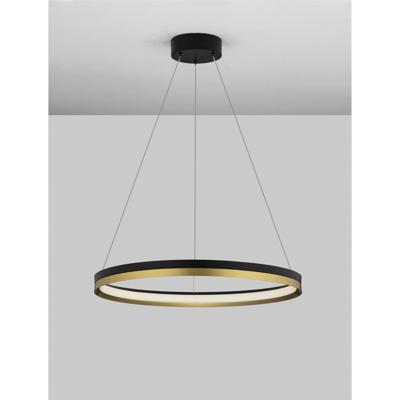 Lyora HanglampCantria zwart met goud Ø 60cm - 9695238