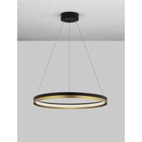 Lyora HanglampCantria zwart met goud Ø 60cm - 9695238