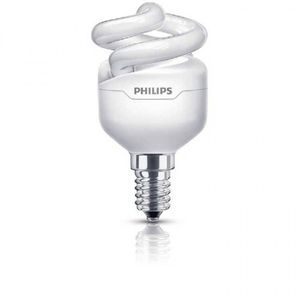 Philips Tornado Spaarlamp spiraal 5W (28W) E14-fitting