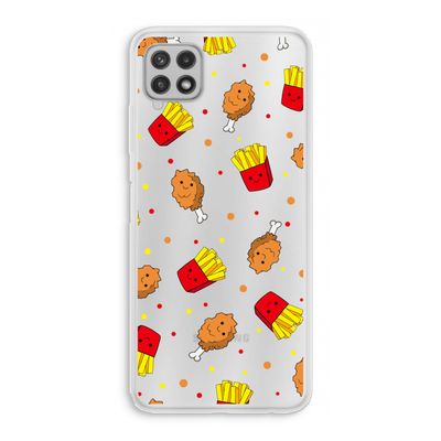 Chicken 'n Fries: Samsung Galaxy A22 4G Transparant Hoesje