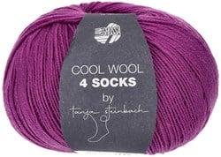 Lana Grossa Cool Wool 4 Socks Uni 7723 Orchidee