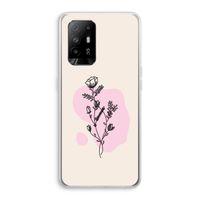 Roses are red: Oppo A94 5G Transparant Hoesje