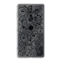 Vexx Black City : Sony Xperia XZ2 Transparant Hoesje