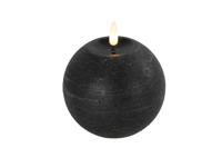 Ledkaars Lyon M 10x10x11 cm zwart - Countryfield