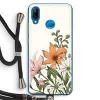 Floral bouquet: Huawei P20 Lite Transparant Hoesje met koord