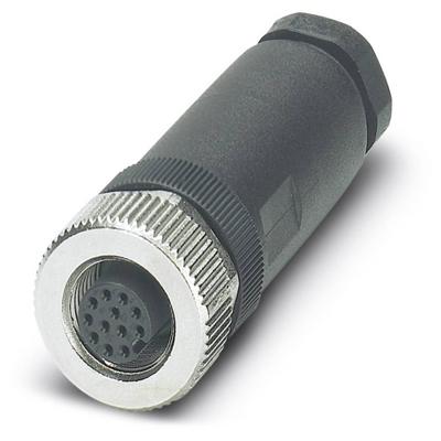 Phoenix Contact 1404420 Sensor/actuator connector, niet geassembleerd M12 Aantal polen (sensoren): 12 Bus, recht 1 stuk(s) Piece