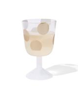 HEMA Wijnglazen goud 4 stuks