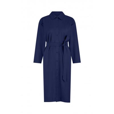 Studio Anneloes - Blauw | Dames | Jurk | Blauw | L | regular | Kamst mode