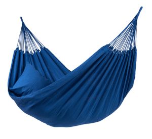 'Plain' Blue Eénpersoons Hangmat - 120 kg - Blauw - Brazilië - Tropilex