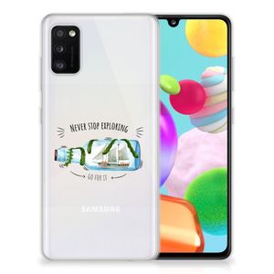 Samsung Galaxy A41 Telefoonhoesje met Naam Boho Bottle