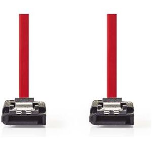SATA Kabel | 3 Gbps | SATA 7-Pins Female | SATA 7-Pins Female | Vernikkeld | 0.50 m | Plat | PVC | R