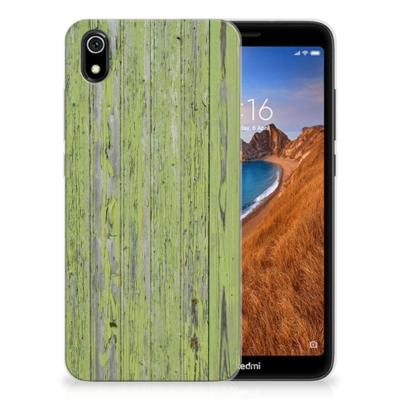 Xiaomi Redmi 7A | Bumper Hoesje | Green Wood