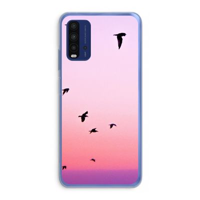 Fly away: Xiaomi Redmi 9T Transparant Hoesje