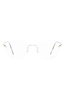 Lindberg lunettes de vue à monture ronde - Bleu