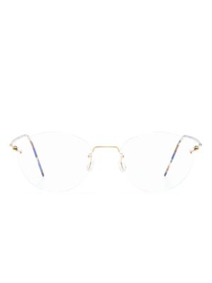 Lindberg lunettes de vue à monture ronde - Bleu