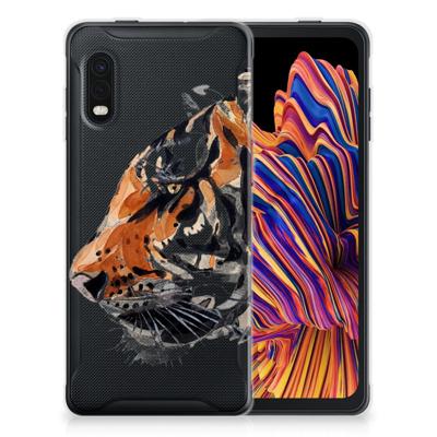 Smartphone hoesje Samsung Xcover Pro Watercolor Tiger