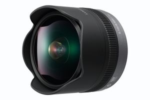 Panasonic MFT 8mm F/3.5 fish-eye ED (micro-fourthird, eqv. 16mm)