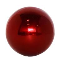 Deco Heksenbol Rood Glans Roestvrij Staal 25 cm Buitengewoon de Boet - Buitengewoon de boet