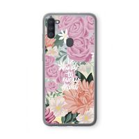 Kindness matters: Samsung Galaxy A11 Transparant Hoesje