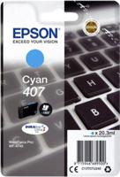 Inktcartridge epson 407 t07u240 blauw
