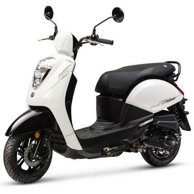 Sym Mio 50i Wit - Verbrandingsmotor Scooter