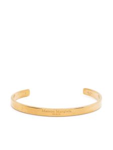 Maison Margiela bracelet torque à logo gravé